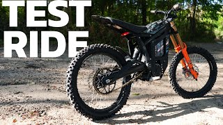 Talaria Sting EDirt Bike Review  Testing the Sur Ron LookALike [upl. by Cung521]