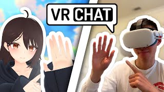 Hand Tracking in VRChat [upl. by Nie717]