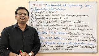 Non Steroidal Antiinflammatory Drugs  NSAIDs Part01  Introduction and Classification of NSAIDs [upl. by Anafetse129]