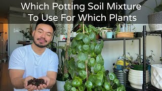 Potting Soil Mixture For Your Indoor Plants  Repotting Houseplants [upl. by Wesa]