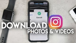 How to Download Instagram Photos and Videos on iPhone [upl. by Eiruam766]