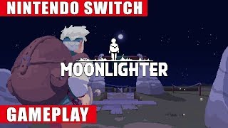 Moonlighter Nintendo Switch Gameplay [upl. by Athalee]