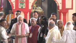 PM Modi visits Dhakeshwari National Temple in Dhaka [upl. by Salazar]