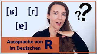 5 Lektion 5 der Laut R r  Deutsche Aussprache verbessern  akzentfrei Deutsch sprechen [upl. by Nosral]