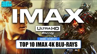 Top 10 IMAX 4K Bluray Movies [upl. by Perretta]