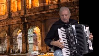 Italian Medley Quando Amore Volare Sorrento Lee Terry Meisinger Accordion Aakkordeon Akordeon [upl. by Ahsaret]