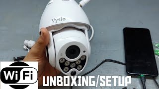 WIFI  IP CAMERA Vysio [upl. by Etnaihc]