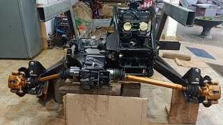 How to Build Rear Swing Arm  Off Road Buggy project part 2 [upl. by Ynaffi]