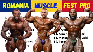 2024 Romania Muscle Fest Pro Predictions [upl. by Elleahcim]