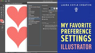 My Favorite Preference Settings in Illustrator CC 2020 Including Reset Preferences [upl. by Eneleahs]