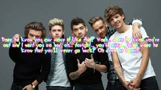 One Direction  Does He Know LyricsPictures Klunder ScriptOggy Font Text Version Fixed [upl. by Bastien877]