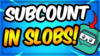 HOW TO ADD A SUB COUNT  OVERLAY IN STREAMLABS OBS 🔥🔥 [upl. by Esdnil]