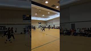 15 Amiyahs SPIKES Life Christian Academy vs City Of Life volleyball shorts fyp highlights 4k [upl. by Haimerej]