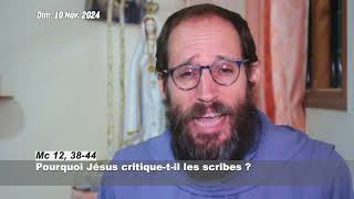 Pourquoi Jésus critiquetil les scribes [upl. by Jillian]