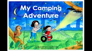 My Camping Adventure Sensory Story  Audio Book [upl. by Tybald]