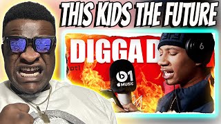 American Rapper Reacts To  Digga D  Fire In The Booth Reaction [upl. by Mutua]