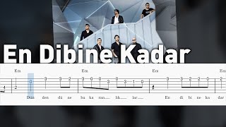 En Dibine Kadar  Gitar Tab [upl. by Incrocci]