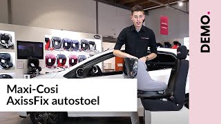 MaxiCosi AxissFix autostoel  Demo [upl. by Seraphine]