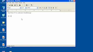 How to type hindi with Baraha Directwmv [upl. by Anhavas756]