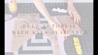 Sew Your Own Panties I Madalynne X Simplicity 8228 Tutorial [upl. by Kassia259]