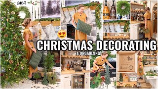 CHRISTMAS HOME DECORATING amp ORGANIZATION IDEAS🎄 2024 CHRISTMAS DECORATE  ORGANIZING amp CLEANING [upl. by Dinerman343]