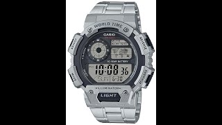 AE1400WHD1AVCF Casio Quartz [upl. by Schuh]