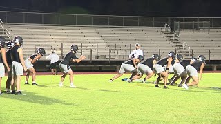 Lytle football team opens summer practice with midnight conditioning [upl. by Ecinna708]