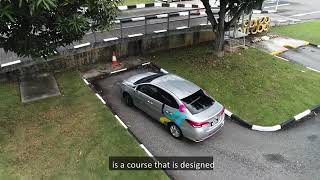 Singapore Driving Test CDC [upl. by Atinus267]