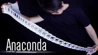 Anaconda  Dribble  Tutorial de Cardistry [upl. by Dich]