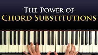 Jazz Piano Harmony Chord Substitutions  A Tutorial [upl. by Hotze]