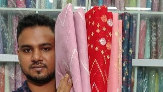 Famous Dhakai Jamdani saree discount live 8801723094152booking [upl. by Ycniuq328]