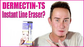 90 Second Instant Wrinkle Eraser  Test amp Review DermectinTS  Never Again [upl. by Bena]