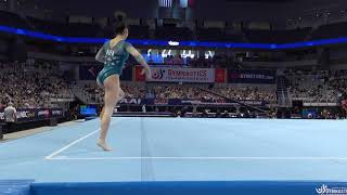 Kayla DiCello  Floor Exercise  2021 US Gymnastics Championships  Senior Women Day 2 [upl. by Lrak]