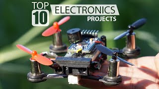 Top 10 DIY Electronics Engineering Projects [upl. by Veleda]