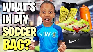 ACADEMY FOOTBALLER WHATS IN MY SOCCER BAG [upl. by Vyner69]