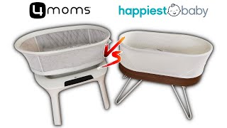 SNOO vs mamaRoo  Battle Of The Two Top Smart Bassinets [upl. by Nihahs]