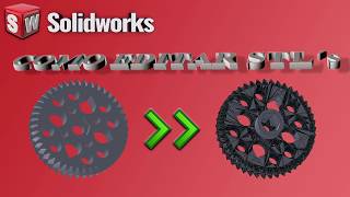 Como editar STL´s en SOLIDWORKS [upl. by Noyar93]