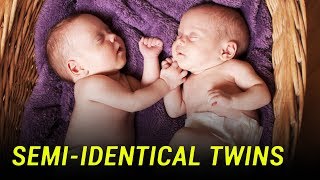 New type of twin born from one egg and two sperm [upl. by Thorstein]