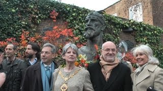 London Statue unveiling ceremony of Albanias National Hero George Kastriotis Skanderbeg [upl. by Anyk]