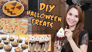 DIY HALLOWEEN TREATS [upl. by Zigrang427]