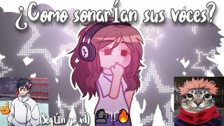 ✨Cómo sonarían las voces de mis ocs✨ LEER DESCRIPCIÓN PORFA [upl. by Vitus]