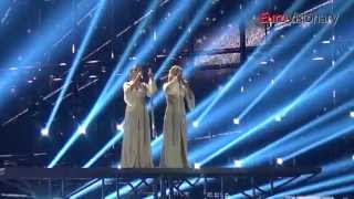 Tolmachevy Sisters  Shine  Russia  Eurovision 2014 [upl. by Enelra208]