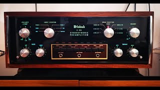 McIntosh C28 Stereo Preamplifier 197075 [upl. by Attenweiler]