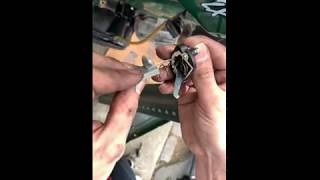 Dellorto 1412 Carburetor Throttle Cable Install [upl. by Amuwkuhc]