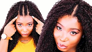 How To CROCHET BRAIDS For Beginners Step By Step [upl. by Mroz511]