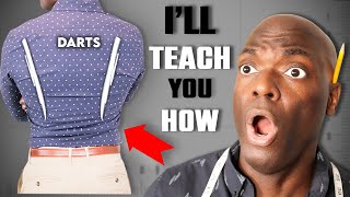 How To Add Darts To A Dress Shirt Beginner Friendly [upl. by Annwahs465]