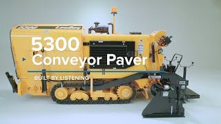 LeeBoy 5300 Asphalt Paver Overview [upl. by Airec]