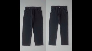 DENIM 5POCKET PANTS SLIMampREGULAR overdyed [upl. by Olsen]