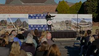 Cascia Hall Groundbreaking Ceremony [upl. by Roshelle]