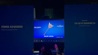 FNCS THE AXE OF CHAMPIONS 20 PICKAXE RELEASE DATE IN FORTNITE ITEM SHOP [upl. by Aeriel389]